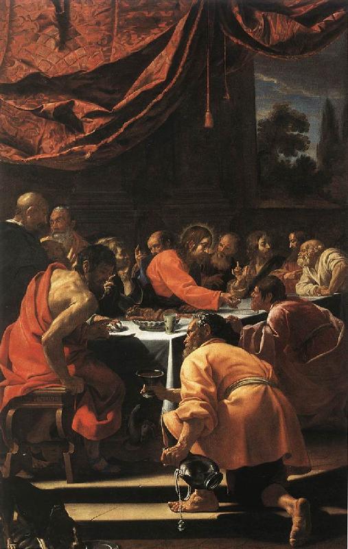 Simon Vouet The Last Supper France oil painting art